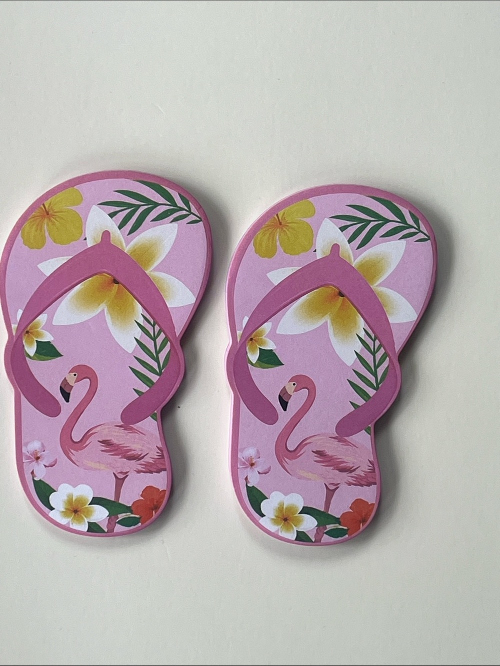 60 Flamingo Flip Flop Sticky Notes Pick 1 Flamingo, Chair, and Flower